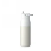 LARQ steklenica PureVis 2 - inteligentna, samočistilna filtrirna steklenica, UV-C lučka 680 ml (granitno bela)
