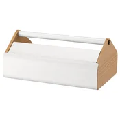 YXSTABY Pdlg za gmng prnsnk+prstr za shranj, bela, 43x27x18 cm
