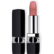 Dior Rouge Dior dugotrajni ruž za usne punjiva nijansa 100 Nude Look Matte 3,5 g