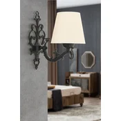 Opviq Zidna lampa Claire, 15x10x13cm, IP20, Krem-crna