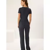 Trendyol Milla ženski set top i donji deo Twoss25Au00047, antracit-siva