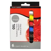 Set oljnih barv Daler - Rowney - SIMPLY 6x12ml (hobby)