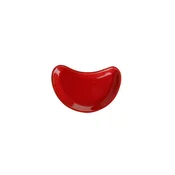 Mini-platter for appetizers, porcelain, 10cm, Alumilite Seasons, Red