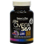 Natures Plus Ultra OMEGA 3/6/9 - 60 Gel-kapsule
