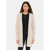 ONLY Pletena jopica Talio 15358604 Bež Regular Fit