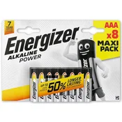 shumee 24 x zmogljivih prstnih baterij Energizer AAA R03
