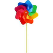 Vjetrenjaca, promjera 22 cm, plastika s šarenim bojama