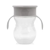 Neprolijevajuca caša Lorelli - 360°, 270 ml, siva
