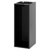 METOD Podni element, Crnosiva, 30x37x80 cm