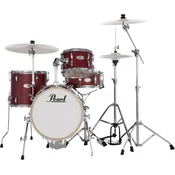Pearl Midtown MT564/C-D747 Matte Red Set akustičnih bobnov (Kot novo)