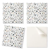 shumee PVC stenske ploščice samolepilne abstraktni pikčasti vzorec 9x30x30 cm
