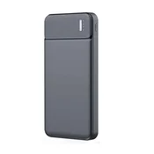 POWER BANK BEZICNO PUNJENJE POLYMER PL-48 10000MAH CRNA PLATOON