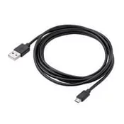 Akyga kabel USB A-MicroB/1,8 m/črna