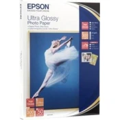 Epson Ultra sijajni fotografski papir 10x15, 300 g (50 listov)