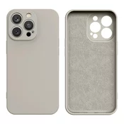 Ovitek Urbie Silicone Beige, Iphone 14