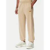 HUGO Spodnji del trenirke Nevatro 50564047 Bež Regular Fit