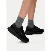 Superge Tommy Jeans Modern Runner Mix EN0EN03100 Črna