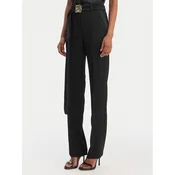 Marella Chino hlače Elica 2613131063 Črna Slim Fit