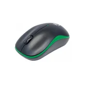 MANHATTAN Miš Success 179393, USB, 1000 DPI, Crno-zeleni