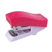 Stapler, 24/6, 26/6, 12 listova, VICTORIA OFFICE, Mini, ružicasta
