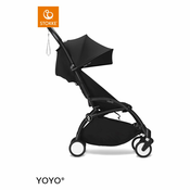 Stokke Ogrodje s sedežno enoto black frame 6+ color pack Yoyo black