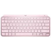 Logitech MX Keys Mini Illuminated Bežicna tastatura, Pozadinsko osvetljenje, Roze