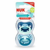 NUK signature tolažilna duda silikonska 18-36 m