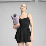 Womens Puma MOVE CLOUDSPUN Dress, Black, Size L, Clothing
