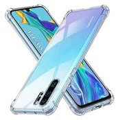 TPU gel ovitek Techsuit Shockproof za Huawei P30 Pro - clear