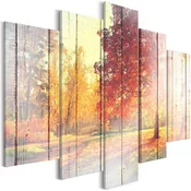Slika - Autumn Sun (5 Parts) Wide 100x50