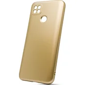 Metalen TPU ovitek Xiaomi Redmi 9C - zlata