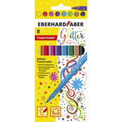 Flomasteri Eberhard Faber - 8 boja, sjajni