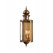 Elstead Lighting Elstead Downing Street Zunanja stenska svetilka z 1 lučjo, masivna medenina, IP44, E27, (22099877)