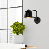 Opviq Zidna lampa E27 Max 40W, Crna
