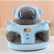 Plišana foteljica za bebe Space Buddy - siva ( KLK2710-SBS )
