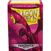 Dragon Shield 100 Standard Sleeves - Magenta Matte