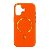 MaxMobile maskica za iPhone 16 Magsafe Premium IRONHIDE narancasta