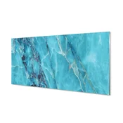 tulup.si Slika na akrilnem steklu Marmor kamniti zid 140x70 cm 4 obešalnika