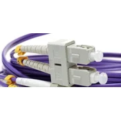 Opticki kabl SC/UPC - SC/UPC, OM4, 2m, Ljubicasti