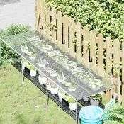 Prozirna cerada s ušicama 1x3 m PVC