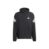ADIDAS PERFORMANCE Športna jakna črna/bela
