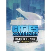 Paradox Interactive DLC Cities: Skylines - Piano Tunes Radio (Cijeli svijet)