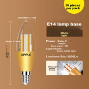 Opple LED sijalica, E14, 9W, 10 Komada