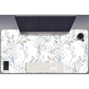Decormat Podloga za pisalno mizo Protea srebro 100x50 cm