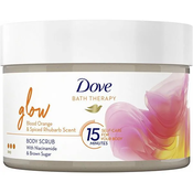 Dove Bath Therapy Glow intenzivni piling za tijelo Blood Orange & Rhubarb 295 ml