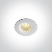 VGRADNA LED SVETILKA/7W/3000K/560lm/fi.95mm/60°/240V IP20 BELA DM10107CA/W/W