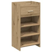 vidaXL omara za čevlje Artisan hrast 48 x 36 x 92 cm Inženirski les