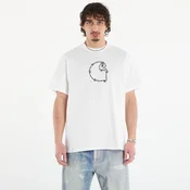 Majice Carhartt WIP S/S Barbwire C T-Shirt UNISEX White M