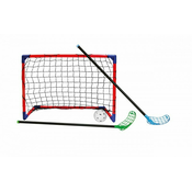 Floorball CROSS set, 2 palice i 1 gol