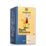 ČAJNA MEŠANICA ŠIPEK HIBISKUS V VREČKAH SONNENTOR BIO, 54 g